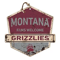 Montana Grizzlies Fans Welcome Sign