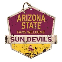 Arizona State Sun Devils Fans Welcome Sign