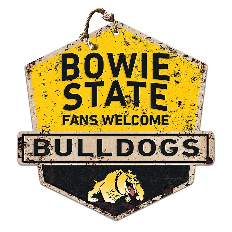 Bowie State Bulldogs Fans Welcome Sign