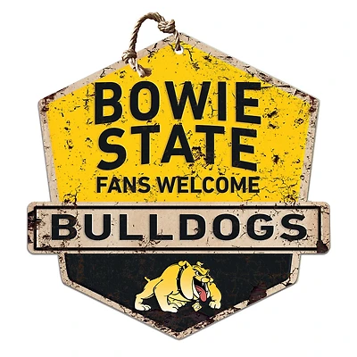 Bowie State Bulldogs Fans Welcome Sign