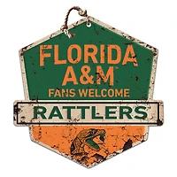 Florida A&M Rattlers Fans Welcome Sign