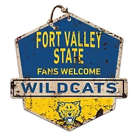 Fort Valley State Wildcats Fans Welcome Sign