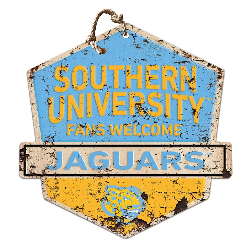 Southern University Jaguars Fans Welcome Sign