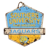 Southern University Jaguars Fans Welcome Sign