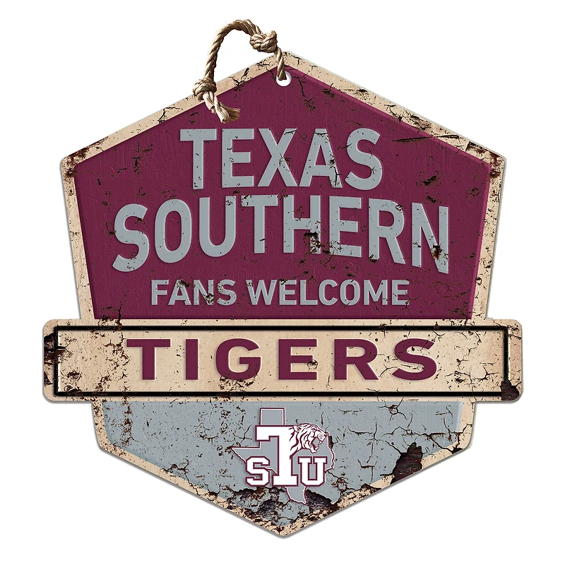Texas Southern Tigers Fans Welcome Sign