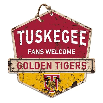 Tuskegee Golden Tigers Fans Welcome Sign