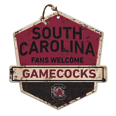 South Carolina Gamecocks Fans Welcome Sign
