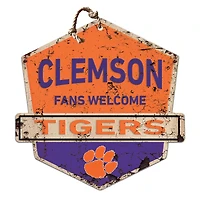 Clemson Tigers Fans Welcome Sign