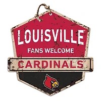 Louisville Cardinals Fans Welcome Sign