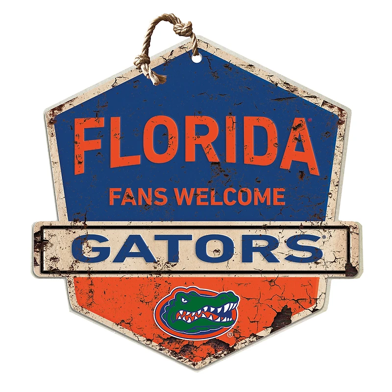 Florida Gators Fans Welcome Sign
