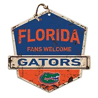 Florida Gators Fans Welcome Sign