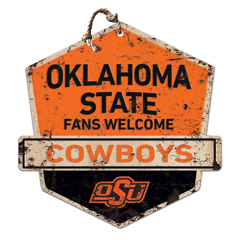 Oklahoma State Cowboys Fans Welcome Sign