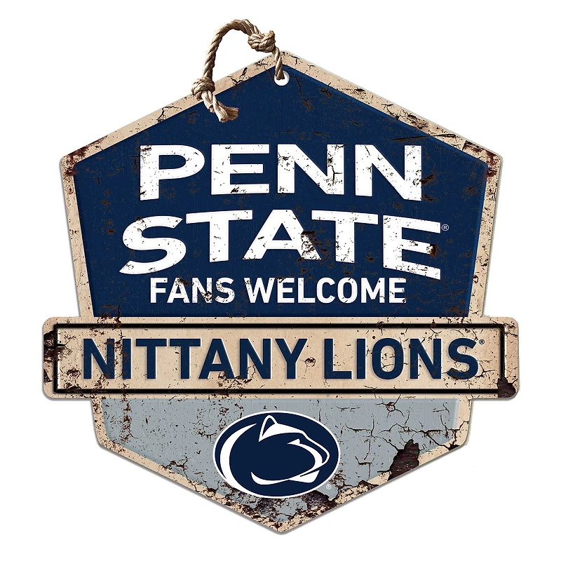 Penn State Nittany Lions Fans Welcome Sign