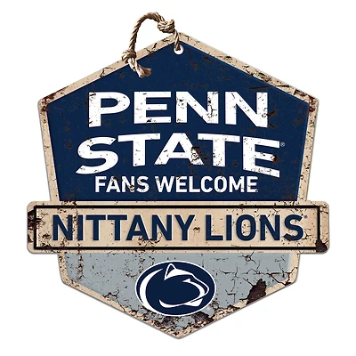 Penn State Nittany Lions Fans Welcome Sign