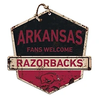 Arkansas Razorbacks Fans Welcome Sign