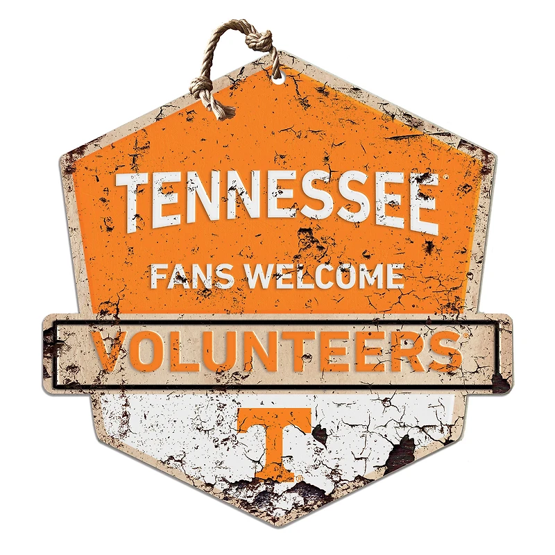Tennessee Volunteers Fans Welcome Sign