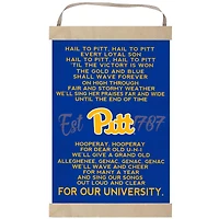 Pitt Panthers Fight Song Banner Sign