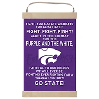 Kansas State Wildcats Fight Song Banner Sign