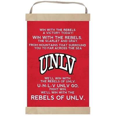 UNLV Rebels Fight Song Banner Sign