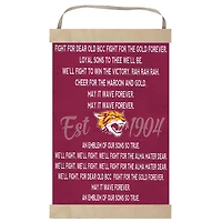 Bethune-Cookman Wildcats Fight Song Banner Sign