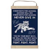 Jackson State Tigers Fight Song Banner Sign