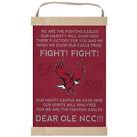North Carolina Central Eagles Fight Song Banner Sign