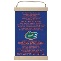 Florida Gators Fight Song Banner Sign