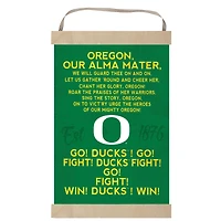 Oregon Ducks Fight Song Banner Sign
