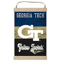 Georgia Tech Yellow Jackets Retro Logo Banner Sign