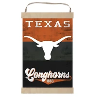 Texas Longhorns Retro Logo Banner Sign