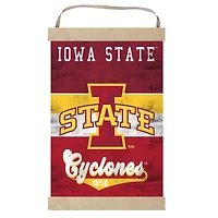 Iowa State Cyclones Retro Logo Banner Sign