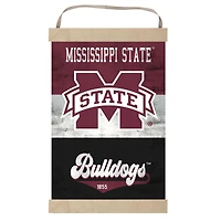 Mississippi State Bulldogs Retro Logo Banner Sign