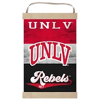 UNLV Rebels Retro Logo Banner Sign