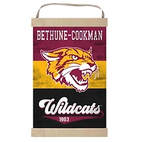 Bethune-Cookman Wildcats Retro Logo Banner Sign