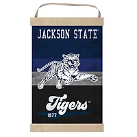 Jackson State Tigers Retro Logo Banner Sign