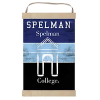 Spelman College Jaguars Retro Logo Banner Sign