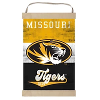 Missouri Tigers Retro Logo Banner Sign
