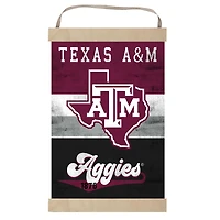 Texas A&M Aggies Retro Logo Banner Sign