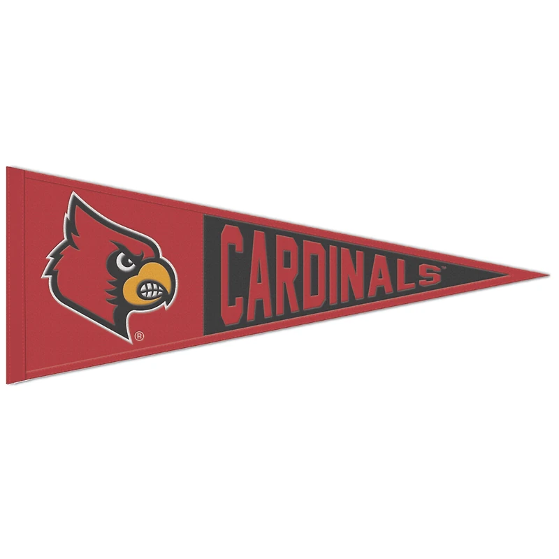 WinCraft Louisville Cardinals 13'' x 32'' Logo Pennant