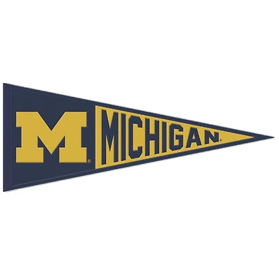 WinCraft Michigan Wolverines 13'' x 32'' Logo Pennant