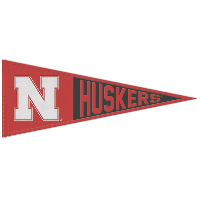 WinCraft Nebraska Huskers 13'' x 32'' Logo Pennant