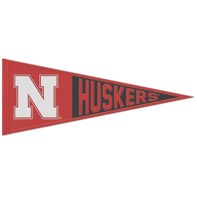 WinCraft Nebraska Huskers 13'' x 32'' Logo Pennant