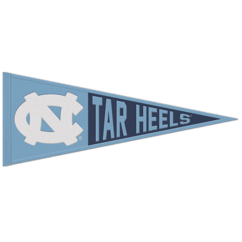 WinCraft North Carolina Tar Heels 13'' x 32'' Logo Pennant