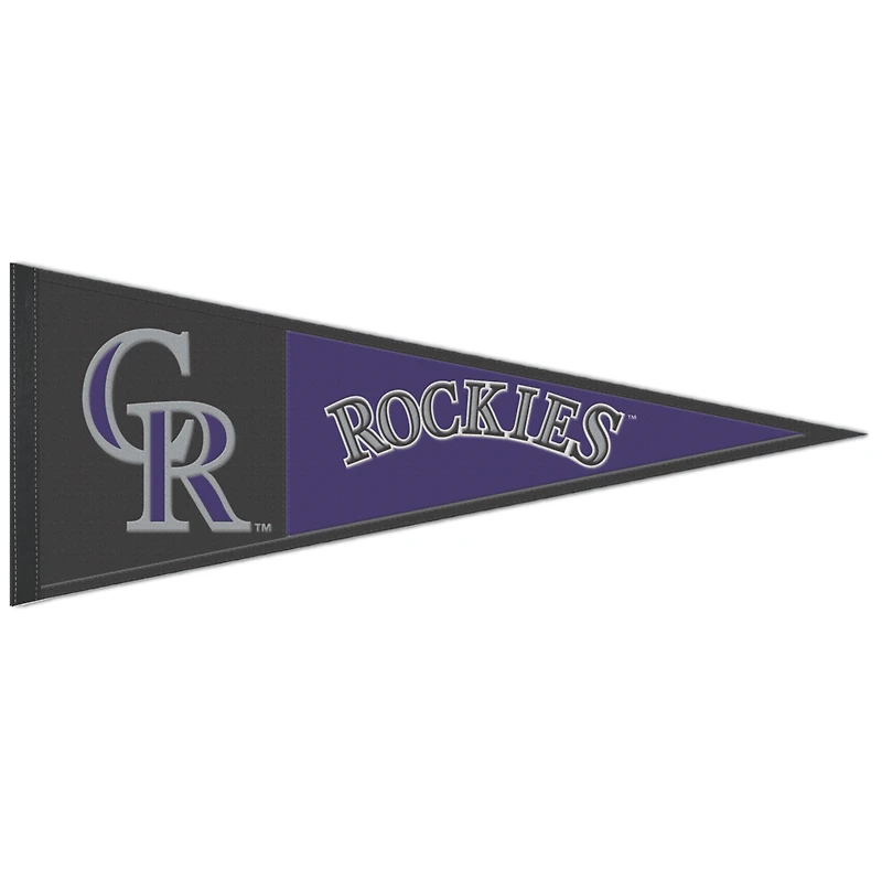 WinCraft Colorado Rockies 13" x 32" Wool Primary Logo Pennant