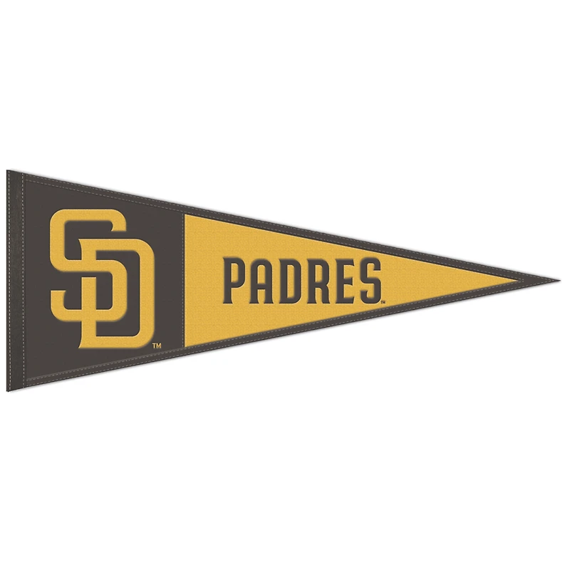 WinCraft San Diego Padres 13" x 32" Wool Primary Logo Pennant