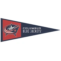 WinCraft Columbus Blue Jackets 13" x 32" Wool Primary Logo Pennant