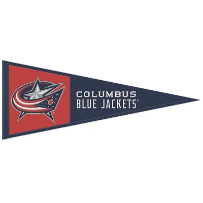 WinCraft Columbus Blue Jackets 13" x 32" Wool Primary Logo Pennant
