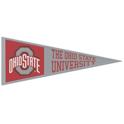 WinCraft Ohio State Buckeyes 13" x 32" Wool Primary Logo Pennant