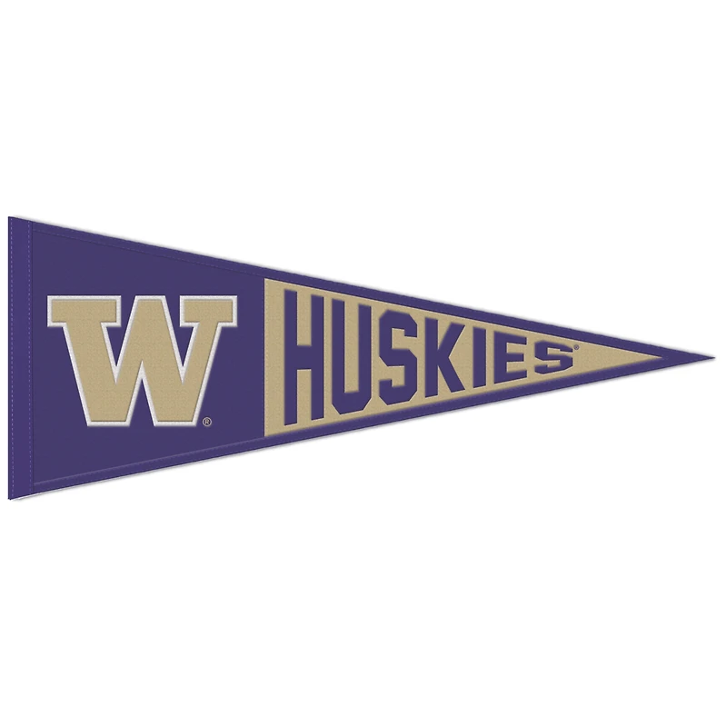 WinCraft Washington Huskies 13" x 32" Wool Primary Logo Pennant