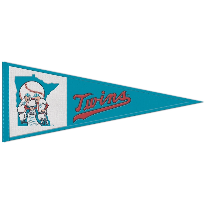 WinCraft Minnesota Twins 13" x 32" Retro Logo Pennant